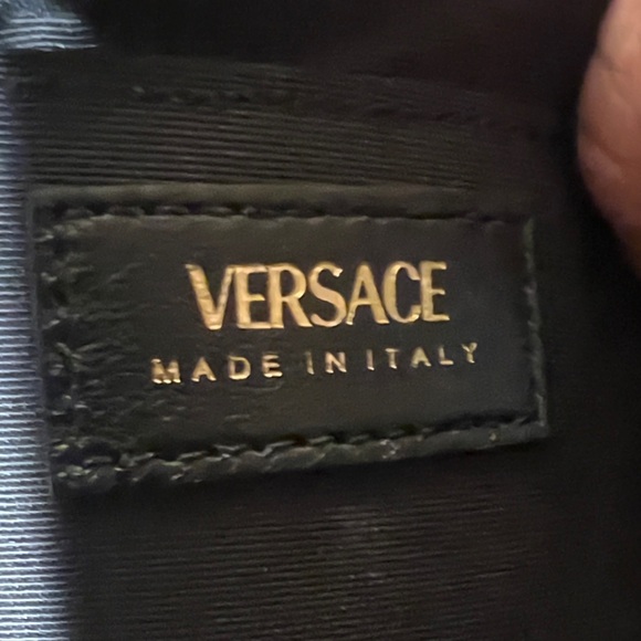 NWT Versace Houndstooth Mini Barrel Bag BRAND NEW - Picture 10 of 16